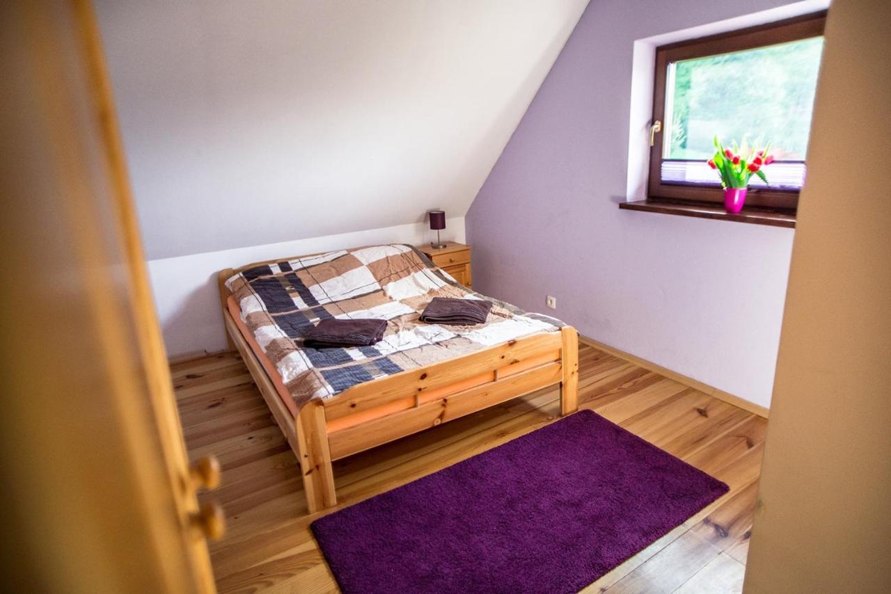 Domki Pod Lasem Lesko Exteriör bild